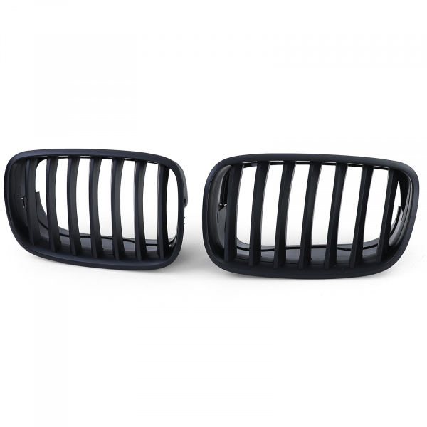 Upgrade Sportgrill Nieren für BMW X5 E70 / X6 E71 08-14 schwarz matt